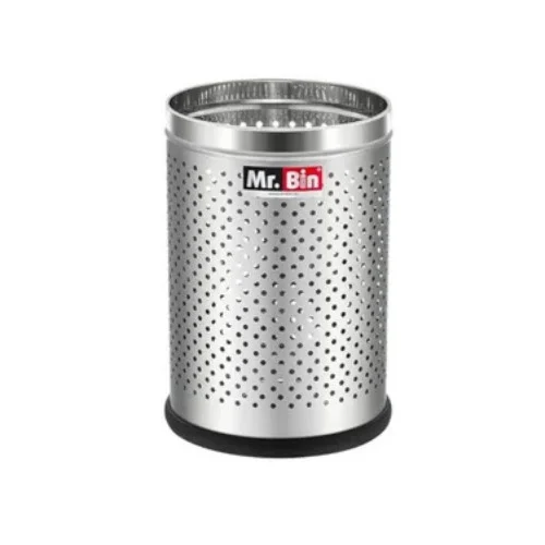 ss full perforated round bin